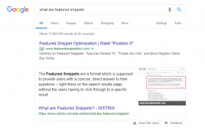 How To Optimise Your Content For Google’s Featured Snippets | AIA